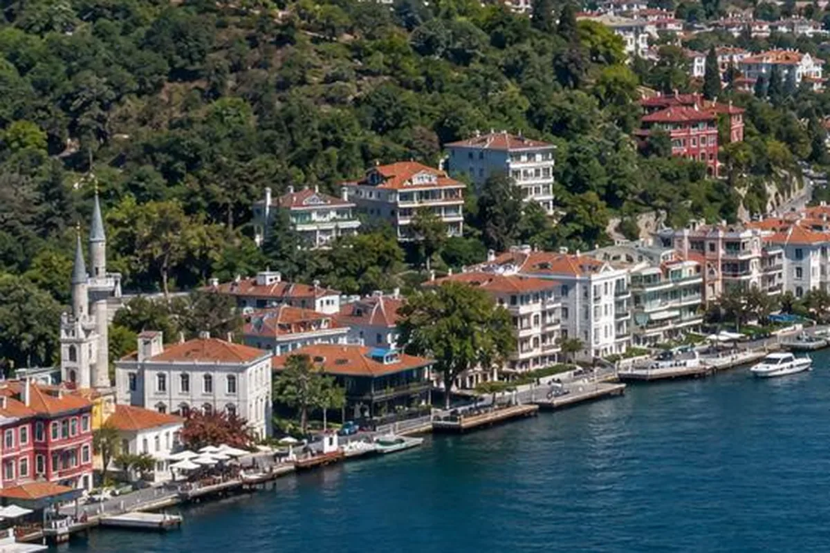 A yalı apartment located on the Bosphorus line in Ortaköy — representative image